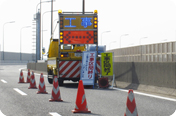 交通誘導画像